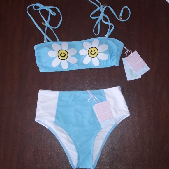 Lazy Oaf Other - NWT LAZY OAF DAISY BIKINI size: MEDIUM